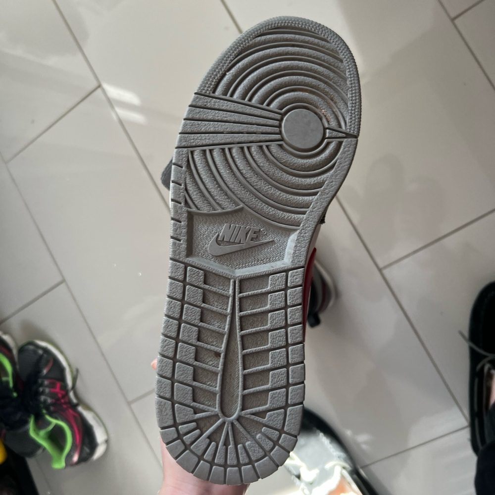 Nike Gray Textured Sole Sneakers